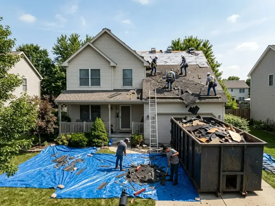 roof-replacement-debris-remova-004 — frequently asked questions, Cheapest Dumpster Rentals in Lighthouse Point, FL